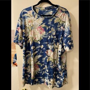 Ralph Lauren Polo floral t-shirt size XXL